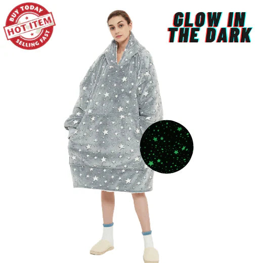 Snuggly Oversized Blanket Hoodie